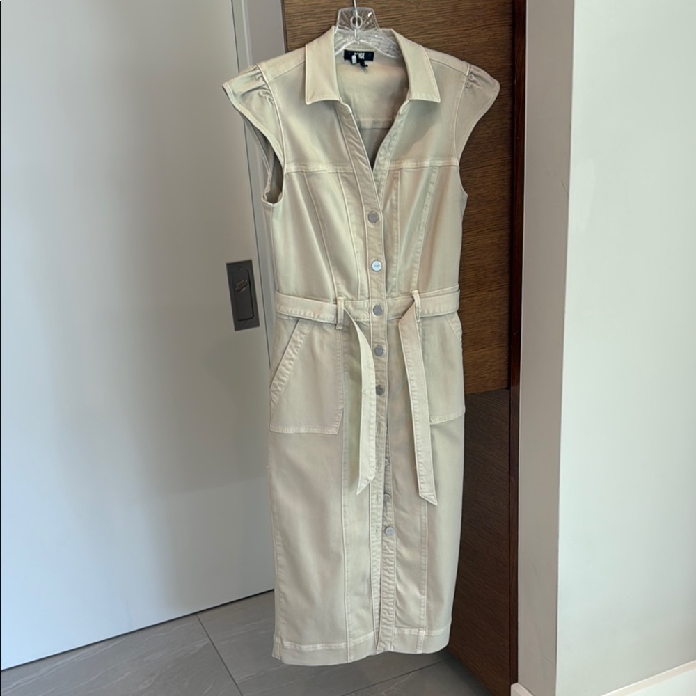 Paige Jaxsyn Tie Waist Midi Dress